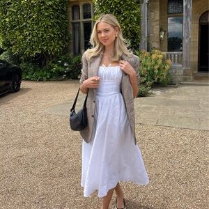 Reformation Balia Linen Dress